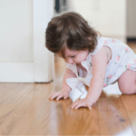 baby crawling