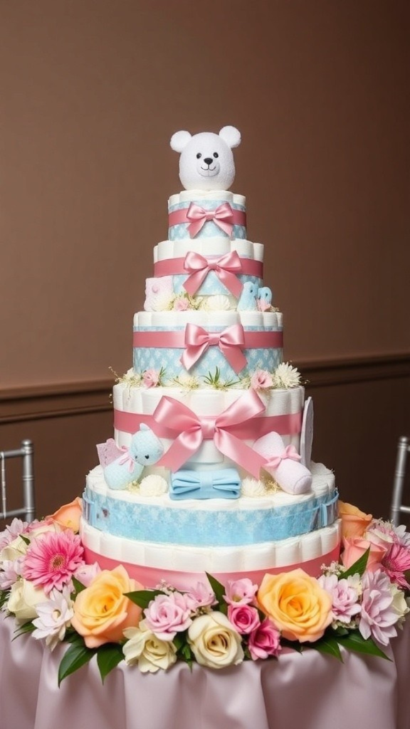 custom baby cake