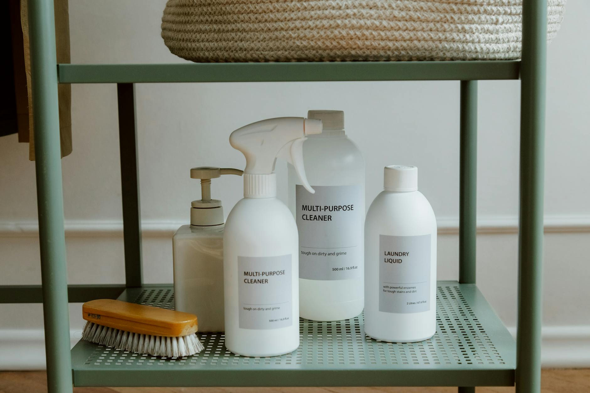 12 Clever and Unique Ideas for Cleaning Product Storage
